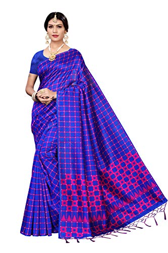 GoSriKi silk with Blouse Piece Saree