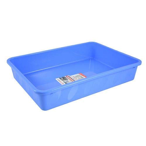 MURLIDHAR Enterprise Unbreakable Multipurpose Plastic Tray, Rectangular Shape Multipurpose Organizer Tray, Storage Plastic Tray - 30 x 22 x 6 cm