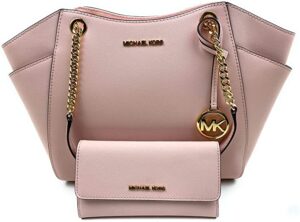 Michael Kors Women's Jet Set Travel Handbag 35T5GTVT3L-Powder Blush, Large