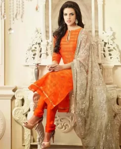 Orange and Gold Style Suit