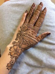 Khafif Mehndi Design