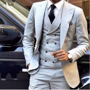 Gray Wedding Blazer