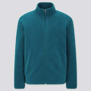 Men's Full-Zip Fleece Mock Neck Sweatshirt