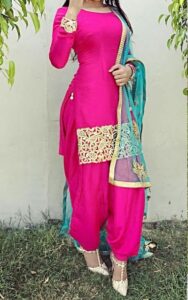 Short Punjabi Style Short Suit