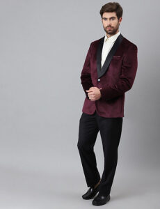 Velvet Wedding Blazer