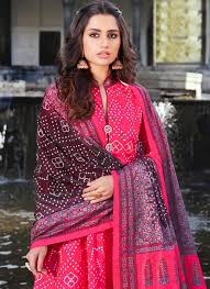 Pink Readymade Cotton Patiala Salwar Suit