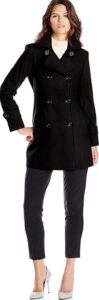 Anne Klein Women's Classic Double Breasted Coat