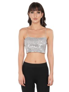 Attic Salt sequined Women camisole