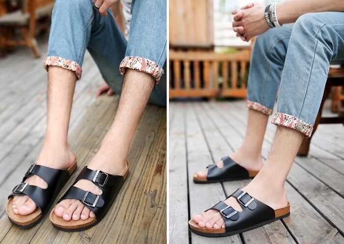 Cork sandals