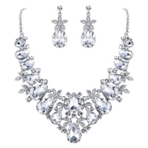 Necklace Dangle Earrings Set