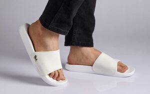 Eco Slides for Men, Boys Natural Rubber Lightweight Slippers
