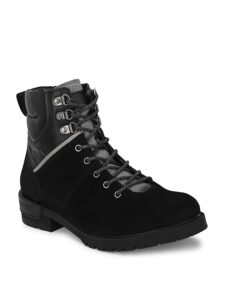 Muzzati By Big Fox Mens Faux Leather Italian Textile Boots for Men