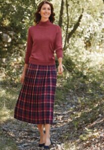 Winter Long Skirt by Checked Styles