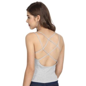 Zotikfit Women's Backless Cotton Camisole