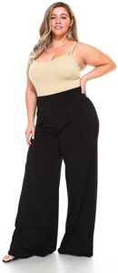 Plus Size Wide-Leg Pants