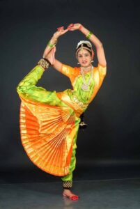 Bharatnatyam Sunfleet pattern dress