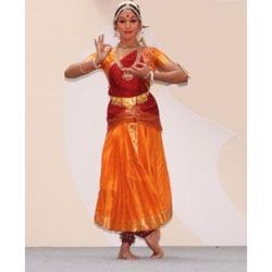 Bharatnatyam Thavani Dance costume