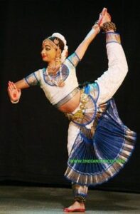 Bharatnatyam traditional dress V- Fan