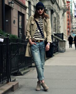 Boyfriend Jeans and a Beanie