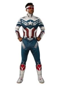 Falcon and the Winter Soldier Deluxe Captain America Men's Costume