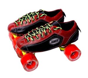 Fix Body Quad Skates Shoe Super Professional P.U.Wheels Red