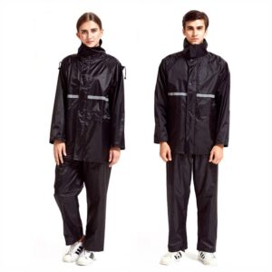 HRFEER Sport Rain Suit Motorcycle Rain