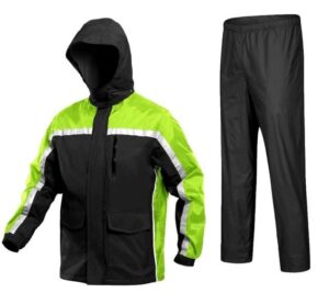 MAGCOMSEN Men's Rain Suits Waterproof Hooded