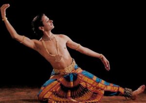 Male Bharatnatyam dance costume