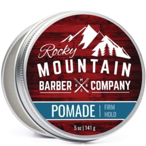Rocky Mountain Barber Company Pomade for Men Classic Hair Styling