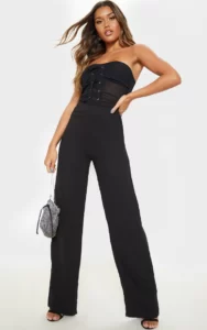 High-waisted trousers