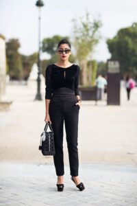 Top Black Pants