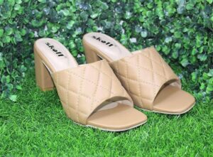 Synthetic Block Heel Fashion Sandal