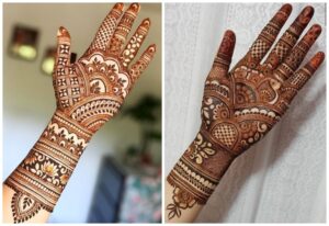 Classic intricate Mehendi Design