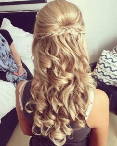 Braided Half-Up Hairstyle