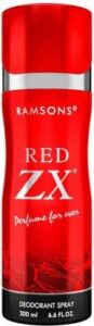 Deodorant Body Spray For Men Red ZX