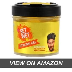 Set the Ultimate Hold Wet Hair Gel