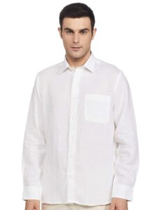 Arrow Men's Solid Regular Shirt