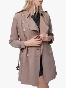 Ceza Trench Coat with Belt