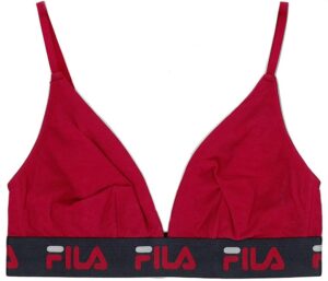 Fila Women's Logo Cotton Triangle Bralette