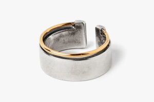 Title Of Work Mixed Metal Ring 053