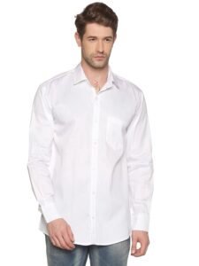 YHA Solid Regular fit Shirt for Men