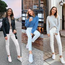 White jeans outfits 2022: How to wear your lightest denim pants