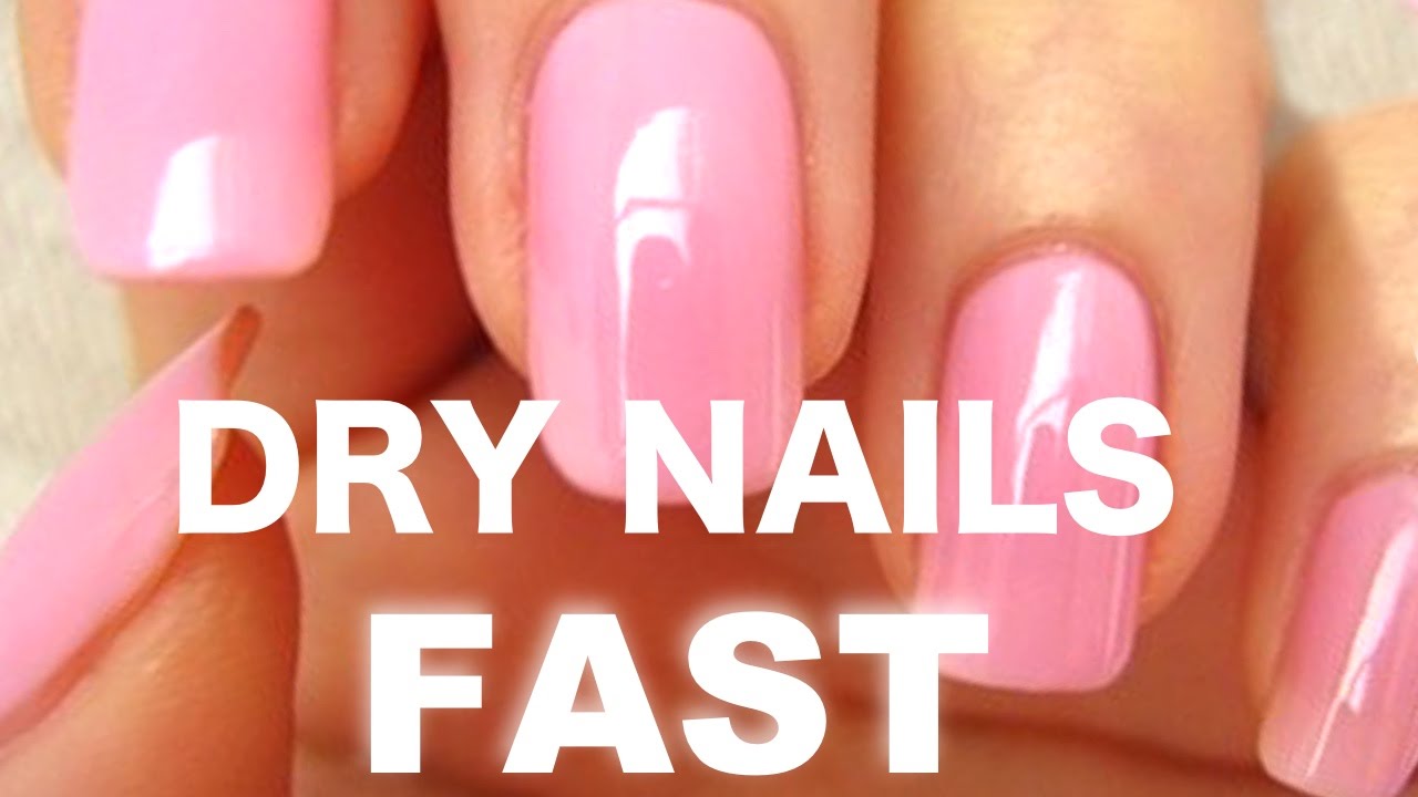 How to Dry Nail Polish Quickly when you're in a hurry