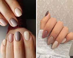 Earth Tones nail art