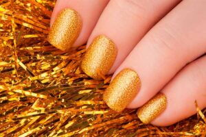 Gold Nails