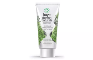 Kaya Derma Naturals Charcoal & Tea Tree Mattifying Peel-Off Mask