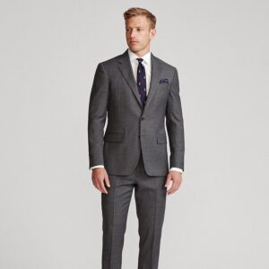 Ralph Lauren Polo Wool Sharkskin Suit