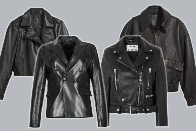 From biker styles to classic blazers, the Best Leather Jackets for Women This Fall