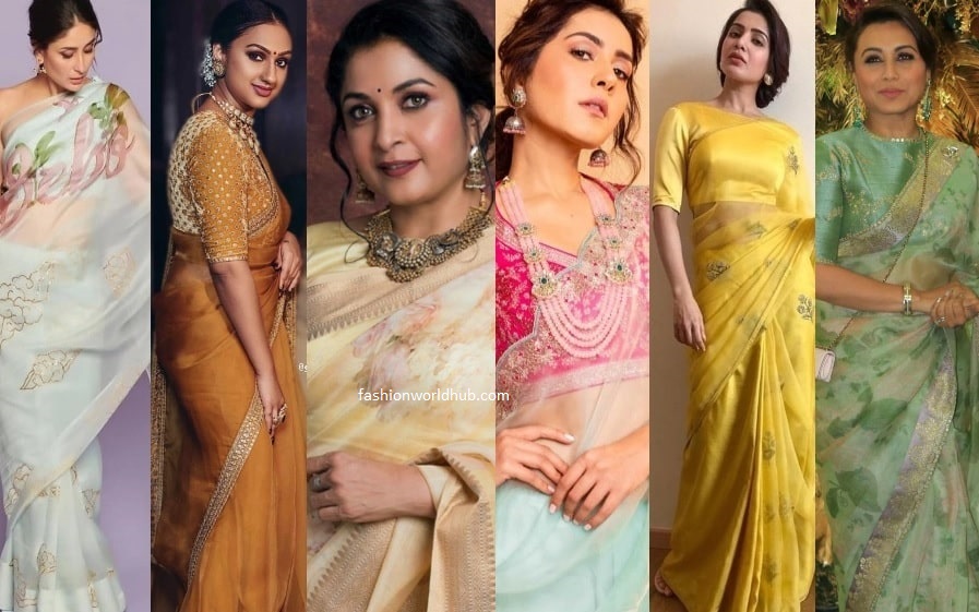The Most Popular Organza Saree: Everything You Need To Know