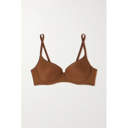 Stretch-tulle underwired t-shirt bra from Nubian Skin